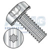 4-40X1/4 Six Lobe Pan External Tooth Sems Machine Screw Full Thread 18 8 Stainless Steel