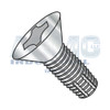 1/4-20X2 Phillips Flat Thread Cutting Screw Type F Fully Threaded 410 Stainless Steel