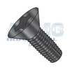 1/4-20X2 1/4 Phillips Flat Thread Cutting Screw Type F Fully Threaded Black Oxide
