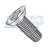 8-32X5/16 Phillips Flat Undercut Thread Cutting Screw Type F Fully Threaded Zinc Bake