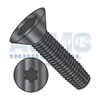 1/4-20X5 Six Lobe Flat Floor Board Screw Type F Black Phosphate