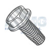 1/4-20X5/8 Unslotted Ind Hex Washer Thread Cutting Screw Type F Full Thread 410 Stainless