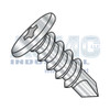 12-14X1 1/2 Phillips Pancake Head Self Drilling Screw Full Thread 18 8 Stainless Steel