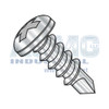 1/4-14X4 Phillips Pan Full Thread Self Drilling Screw 18-8 Stainless Steel
