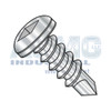 6-20X1 Square Drive Pan Head Self Drilling Screw Full Thread 410 Stainless Steel