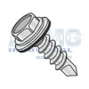 1/4-14X1 1/2 Unslot Hexwash Bonded NEO EPDM Washer Self Drill Full Thd ZincBake 1000hrs Salt