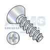 2-28X3/16 Phillips Flat Undercut Plastite Alternative 48-2 Fully Threaded Zinc Bake & Wax