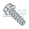 12-11X1 1/2 Unslotted Indent Hexwasher Plastite Alternative 48-2 Full Thread Zinc Bake & Wax