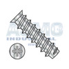 M6.3X30 Metric Pozi Alt Type1 Flat 7.0-7.3HD OD Euro Draw Slide Full Thrd Bright Nickel