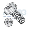 M5-0.8X10 ISO 7045 Metric Pozi Type-Z Pan Machine Screw Full Thread A4 Stainless Steel
