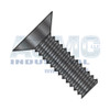 8-32X2 1/2 Phillips Flat 100 Degree Machine Screw Fully Threaded Black Oxide