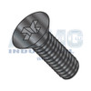 4-40X11/16 Phillips Flat Machine Screw Fully Threaded Black Oxide