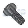 6-32X4 Phillips Pan Full Thread Machine Screw Black Oxide