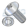 5/16-18X3/4 Phillips Truss Serrated Full Contour Machine Screw Fully Threaded Zinc