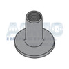 1/4-20X5/16 Weld Nut with .750 Round Base Plain