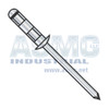 3/16X.039-.236 Steel Fix Dome Rivet Zinc