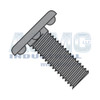 6-32X3/4 Weld Screw With Nibs Under The Head Fully Threaded Plain