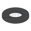 3/8X5/8X.093 Flat Washer Nylon Black