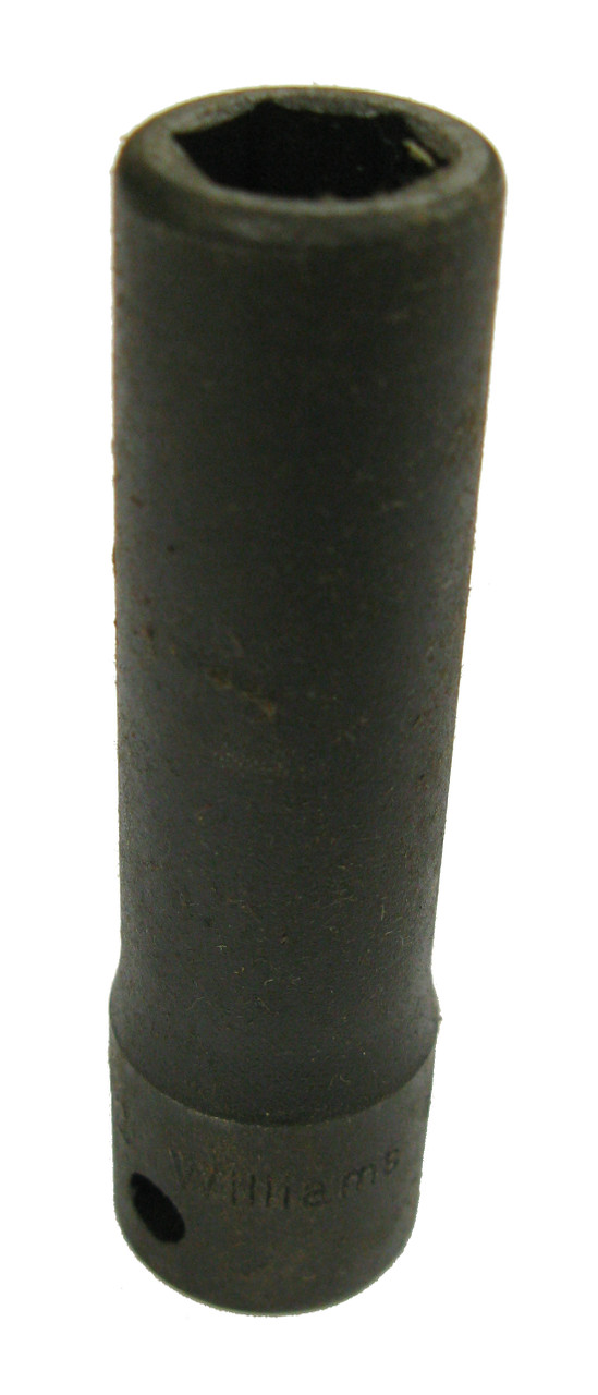 Williams 14-616 Impact Socket, Deep, 6pt, 1/2 Inch Drive, 1/2 Inch NOS USA