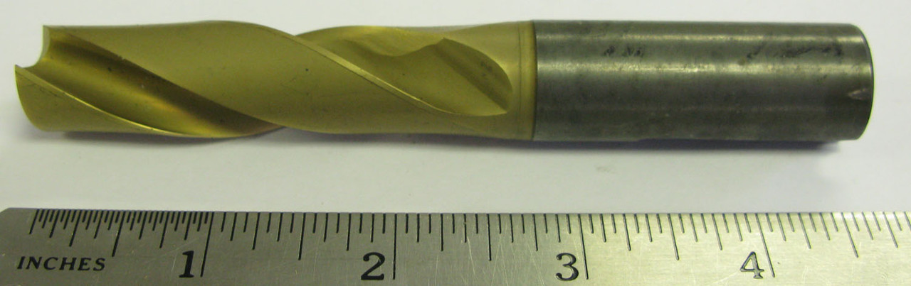 Solid Carbide 2-Flute Through Coolant Drill, .651 Inch