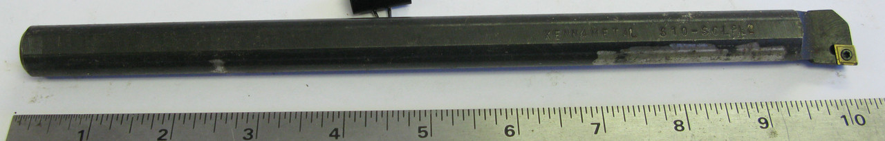 Kennametal S10-SCLPL2 Indexable Boring Bar, Carbide Insert, .625 Inch Shank
