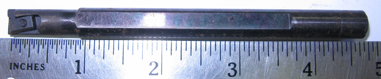 Valenite 2T3 SD1-37 Indexable Boring Bar, Carbide Insert, .375 Inch Shank