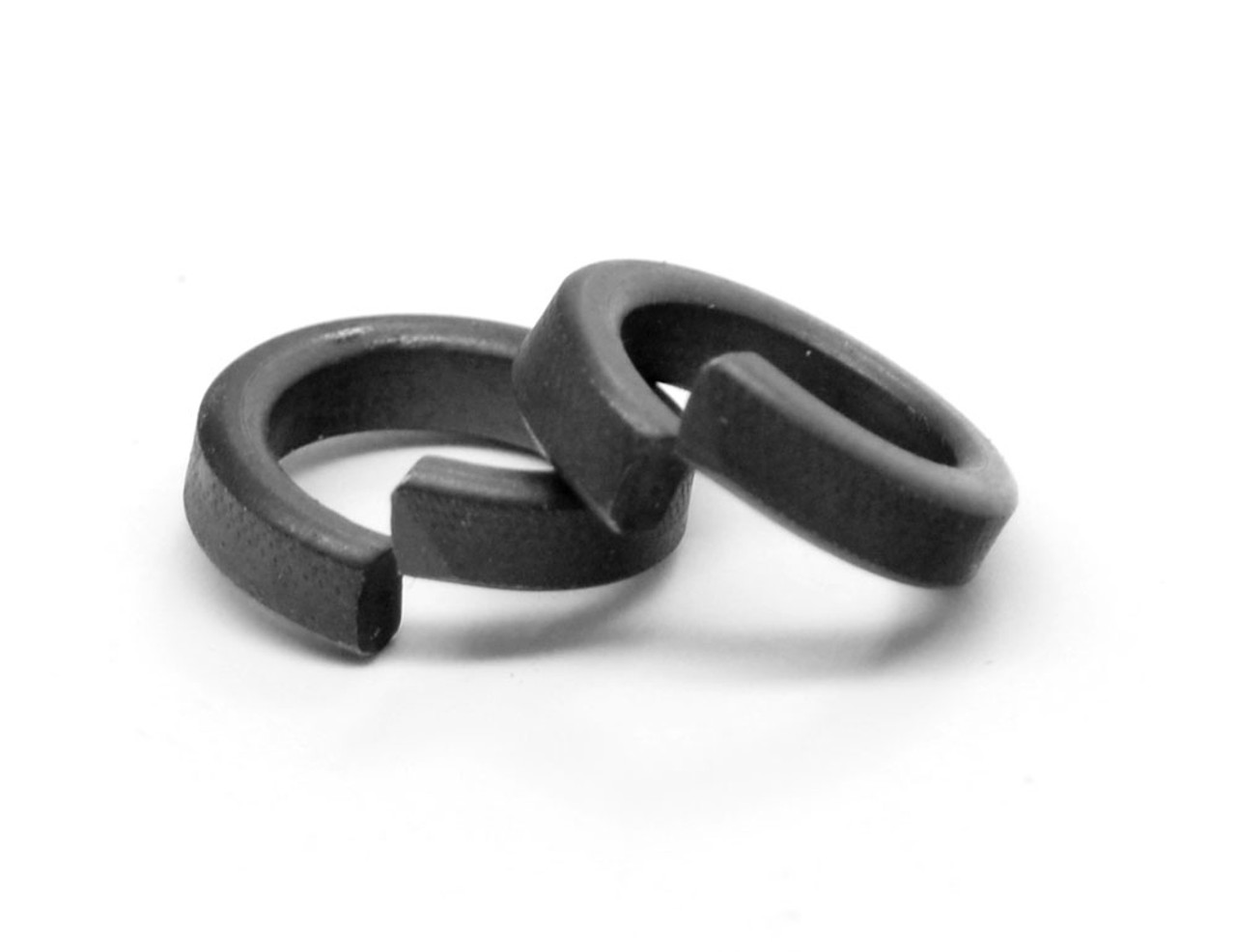 #8 Hi-Collar Split Lockwasher Alloy Steel Black Oxide