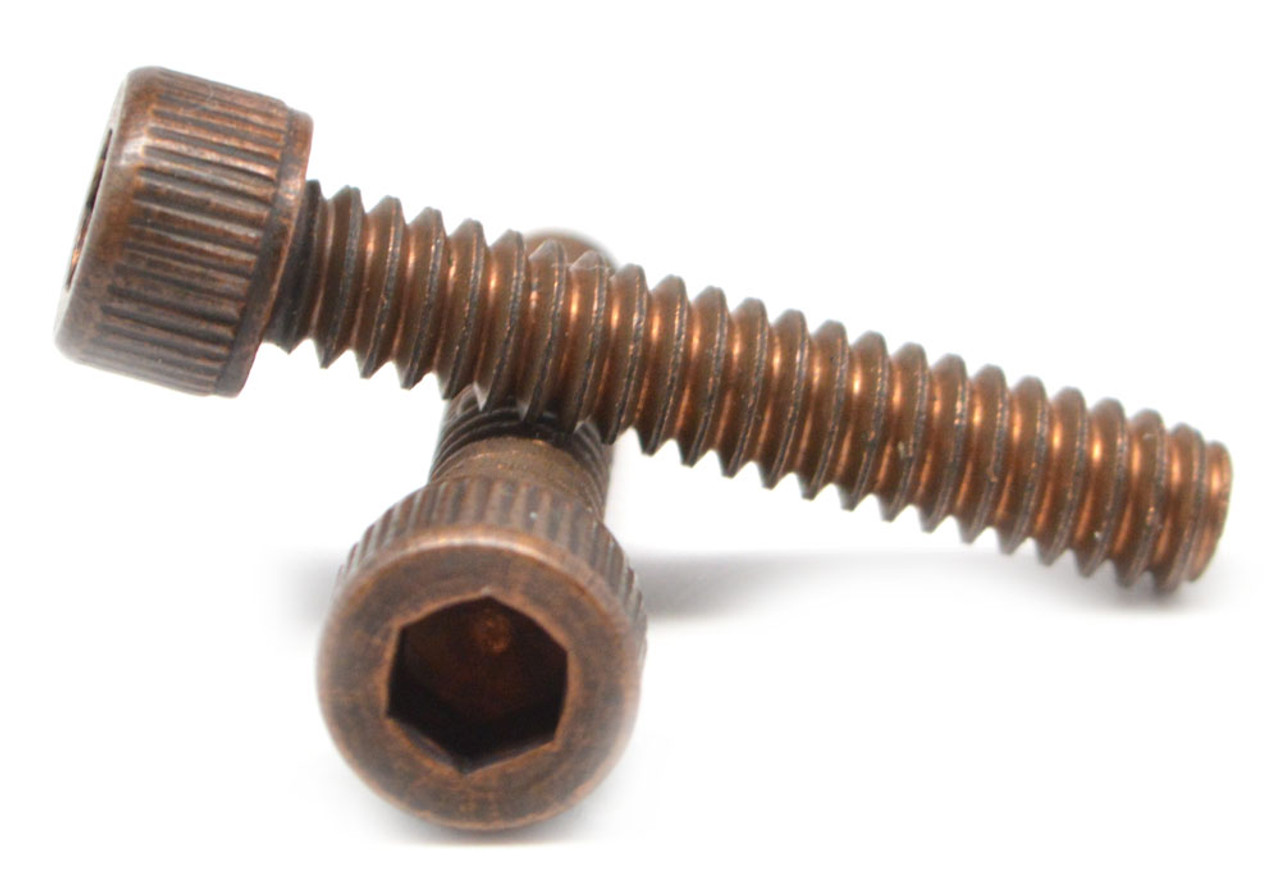 #10-32 x 3/8" (FT) Fine Thread Socket Head Cap Screw Silicon Bronze