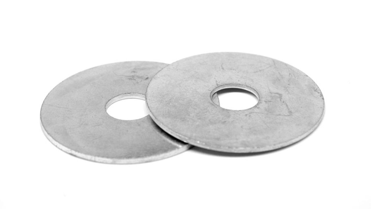 FORM G WASHERS M10 (3D WASHER) FLAT WIDE THICK ZINC DIN 9021