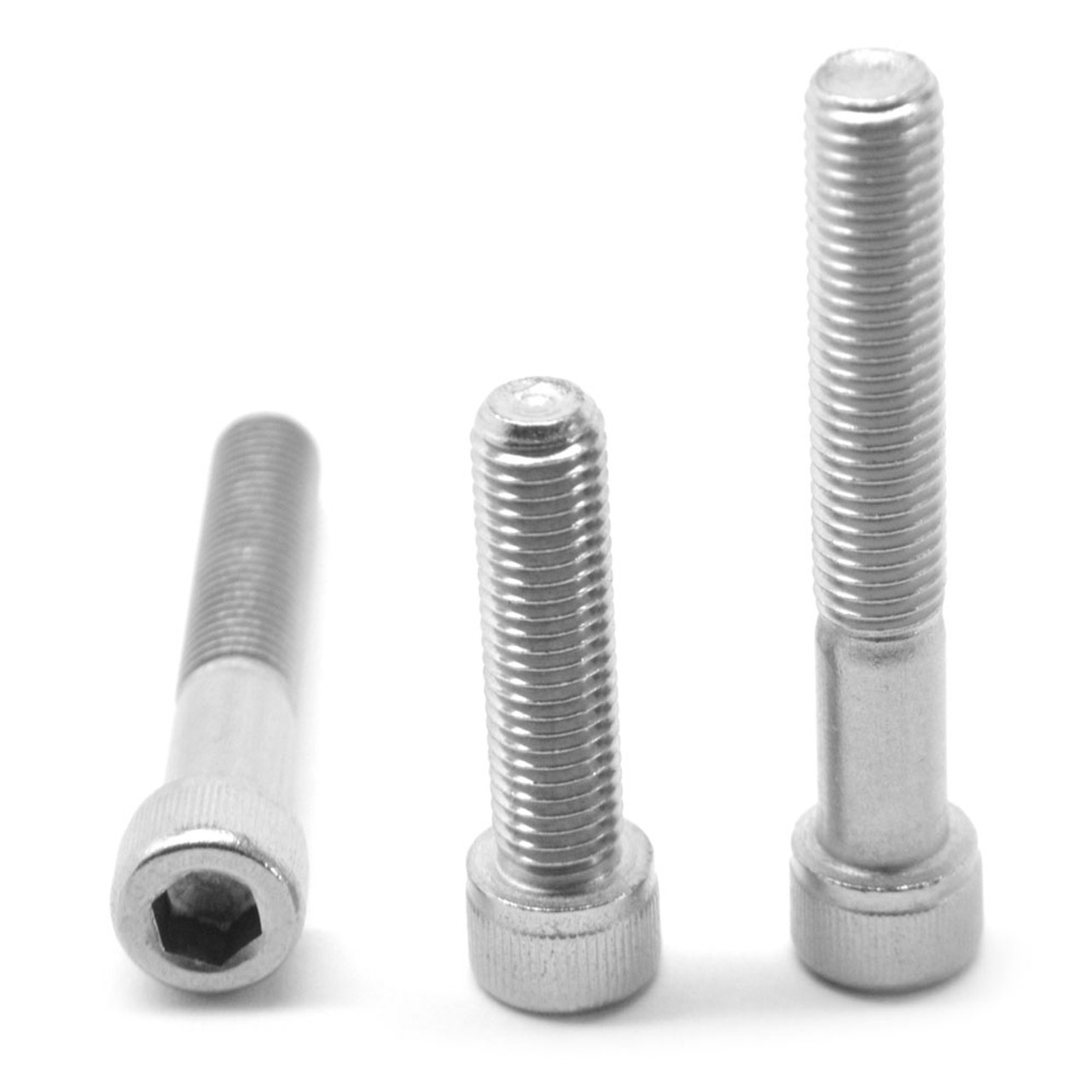 Stainless Steel Hex Cap Screw Bolt Partial Thread 5/16-18 x 2-1/2 25/PCS 