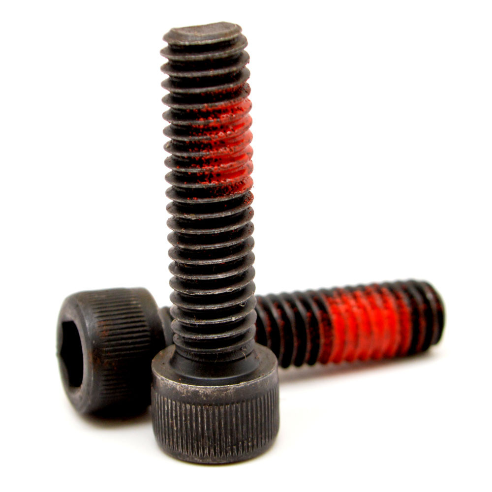 1/2"-13 x 5/8" (FT) Coarse Thread Socket Head Cap Screw Nylon Patch Alloy Steel Black Oxide