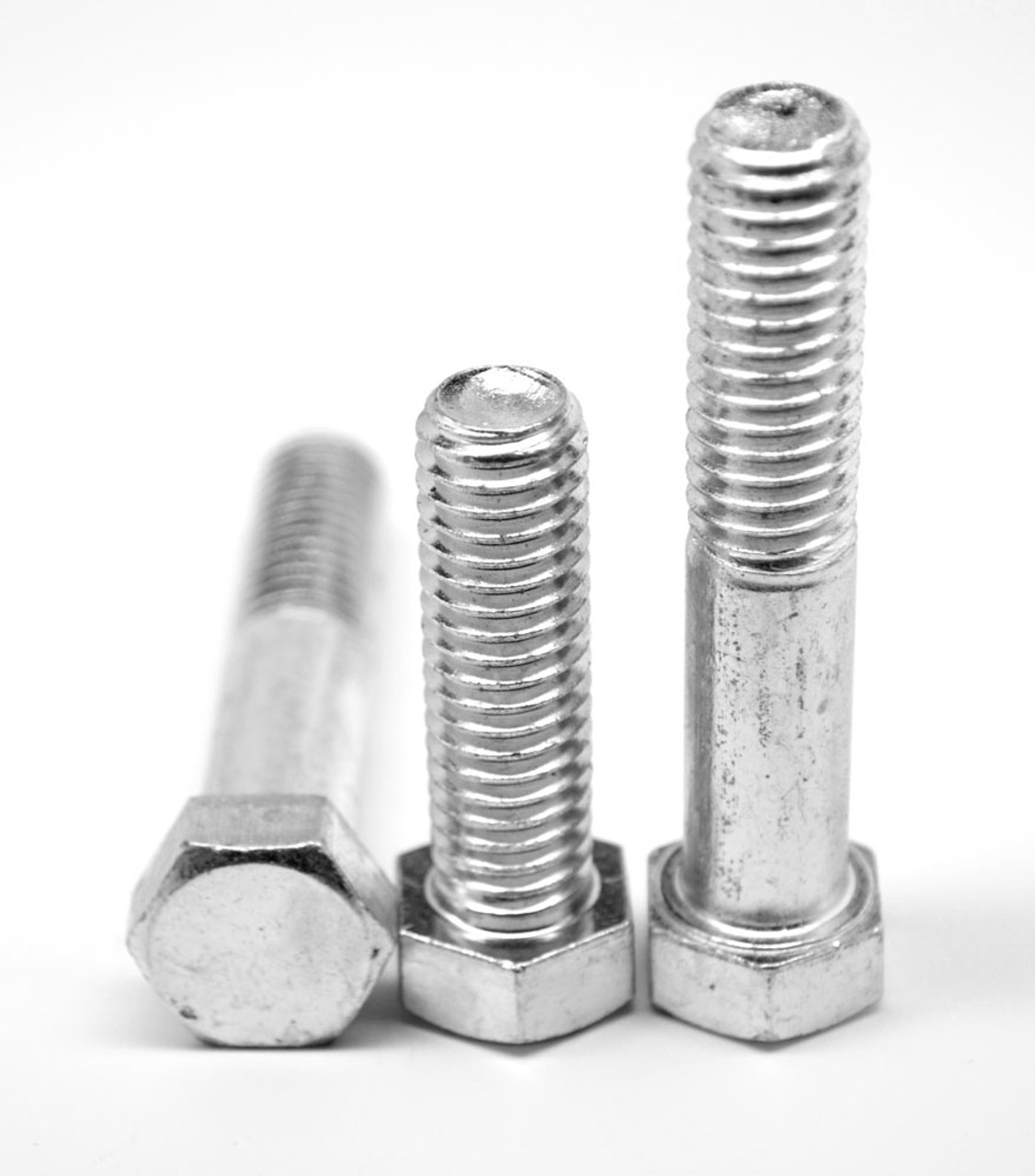 5/16"-18 x 4 1/2" (PT) Coarse Thread Grade 8 Hex Cap Screw (Bolt) Alloy Steel Zinc Plated