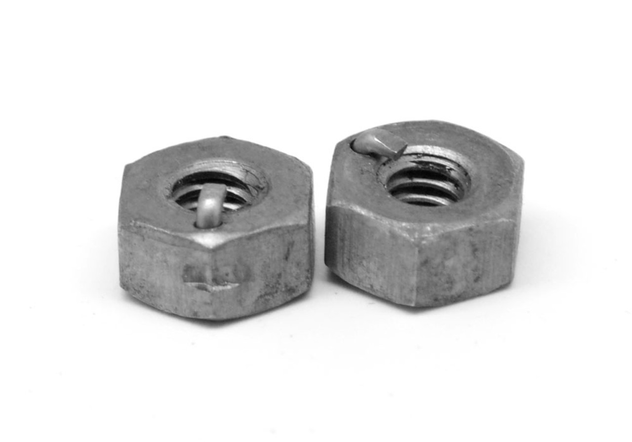 1/4-20 Coarse Thread Heavy Anco Locknut Low Carbon Steel Plain Finish