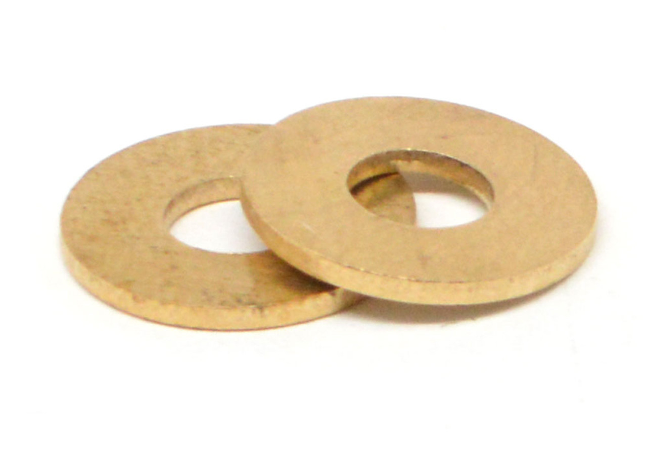 #4 Flat Washer SAE Pattern Brass