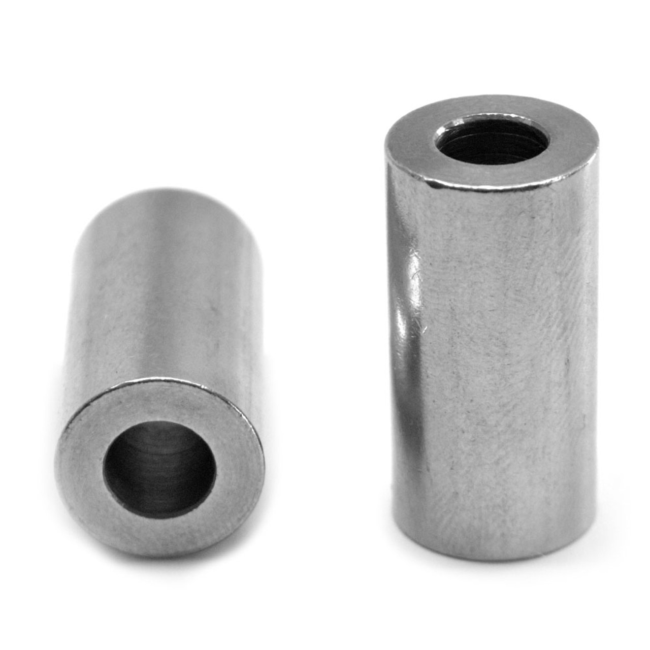 #12 x 9/16" x 1/2" OD Round Spacer Stainless Steel 18-8