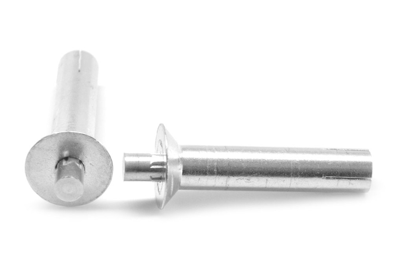 1/4" x 1.156" (.953-1.047") Countersunk Drive Pin Rivet Aluminium