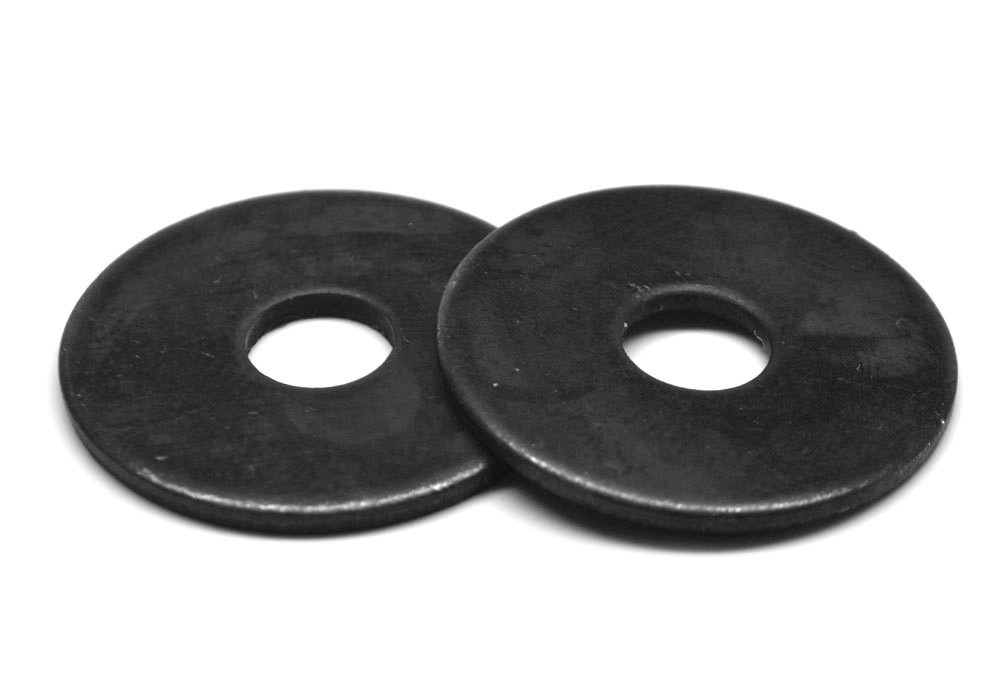 1/2 x 2 Fender Washer Low Carbon Steel Black Oxide | ASMC.net