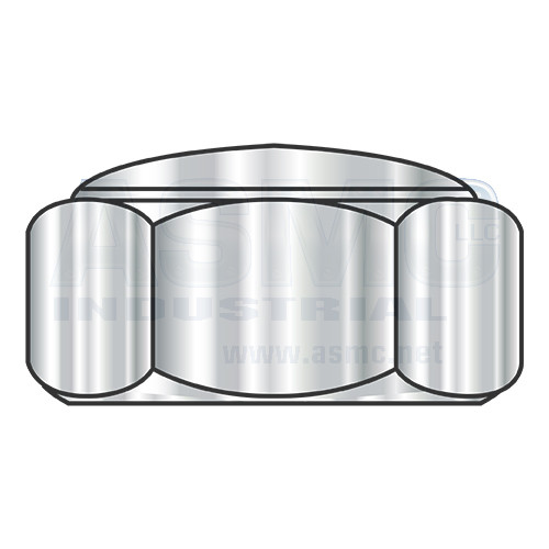 M4-0.7 Metric Din 917 Hex Cap Nut Flat Top A2 Stainless Steel
