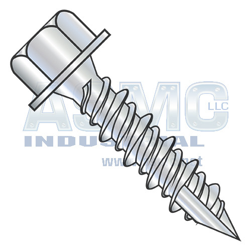 10-14X2 1.2 Unslt HI-Hexwasher shoulder Pole Grip HI-LO Type 17 Full Thrd 1,000hr Salt Spray