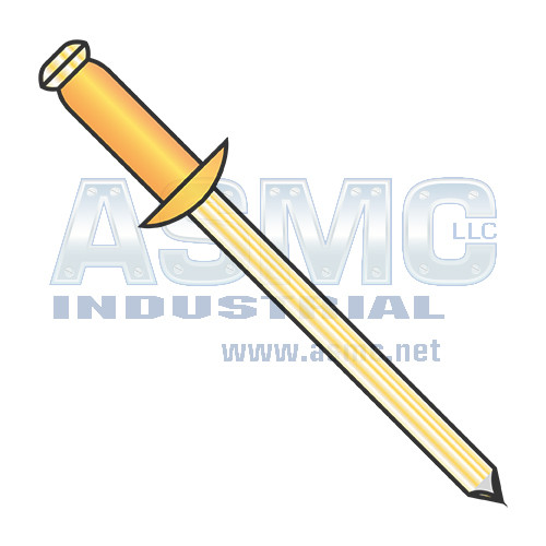 1/8X.18-.25 Copper Rivet With Brass Mandrel