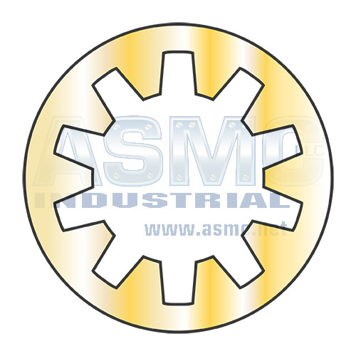 1/4 MS35333, Military Internal Tooth Washer Steel CAD II per QQ-P-416 Type 2 Class 2