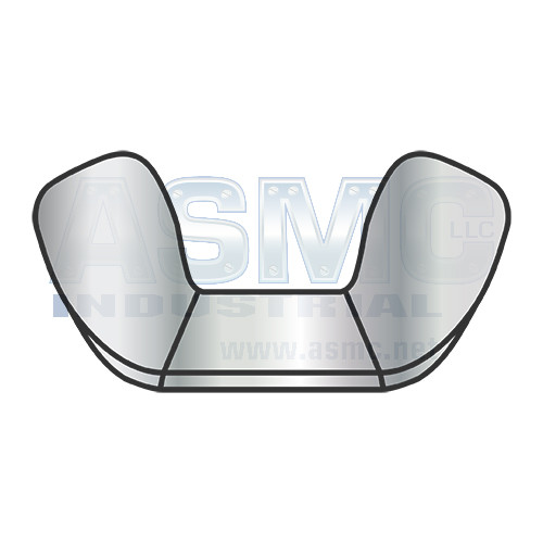 8-32 Cold Forged Wing Nut Nickel