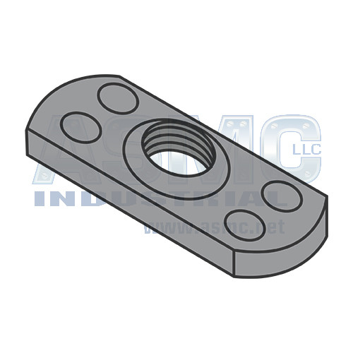 Weld-On Nuts 1/2-13 Thread - Steel Chassis Mount Tabs, Pack Of 10 2 thumbnail image