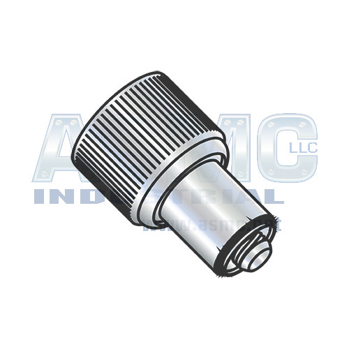 632X.330X.036 Retractable Captive Panel Fastener Press In Style Natural Finish