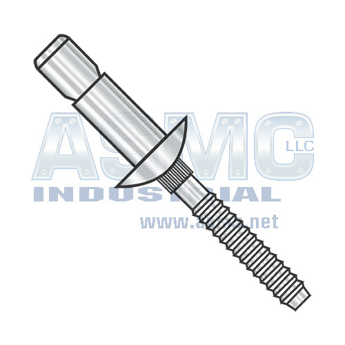 1/4X.350-.625 Protruding Head Structural Rivet Stainless Steel