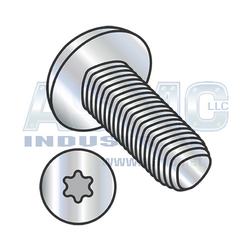 5/16-18X1 1/2 6 Lobe Pan Taptite Alternative Thread Rolling Screw Fully Thrd Zinc Bake & Wax
