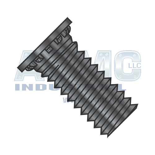 1/4-20X1 1/4 Self Clinching Stud F/T Hardened Steel Heat Treated Black Oxide and Oil