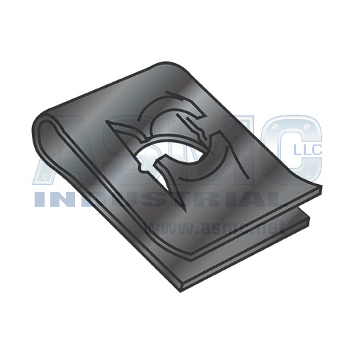 C8102-832-4 Type U Spring Nut Black Phosphate