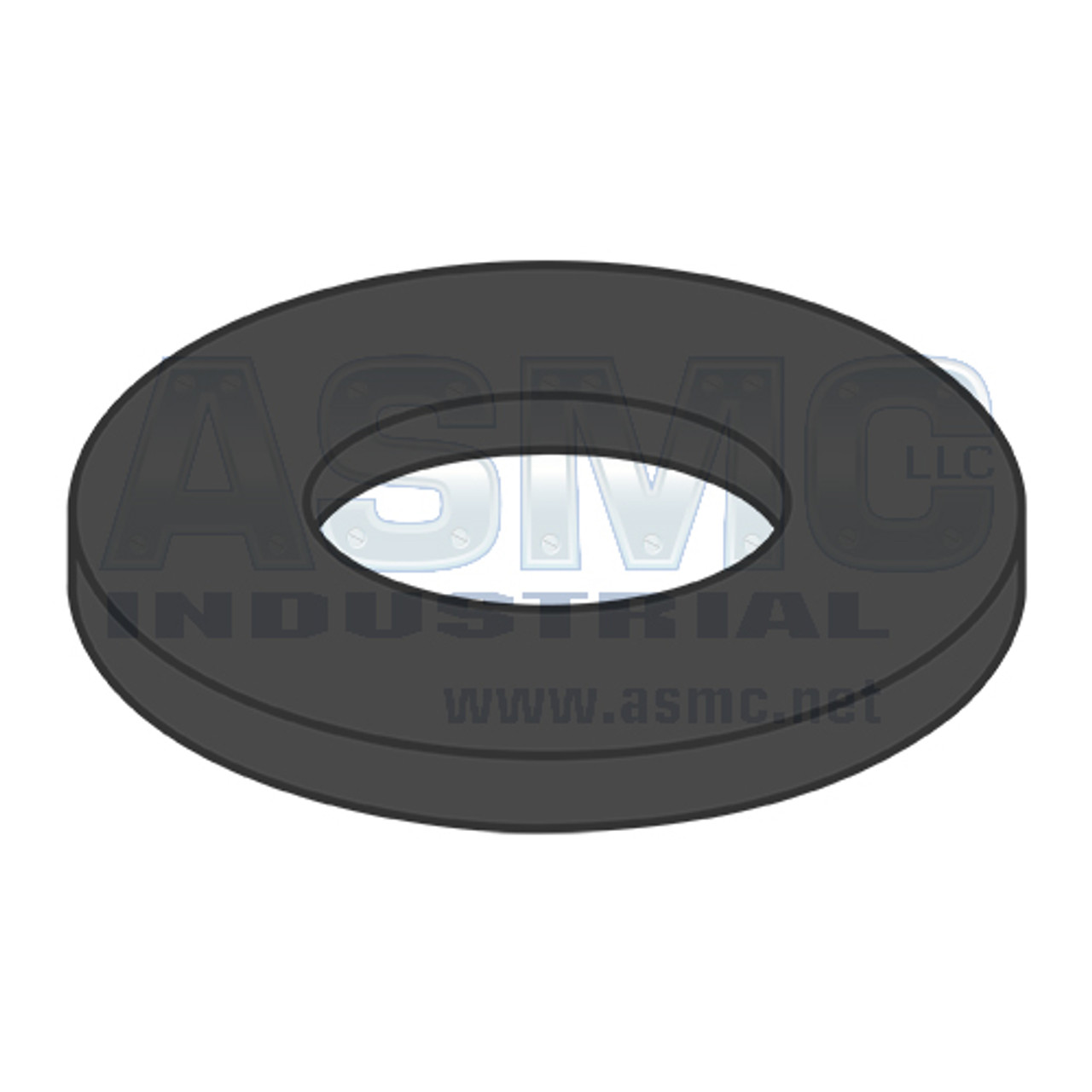 3/8X5/8X.093 Flat Washer Nylon Black