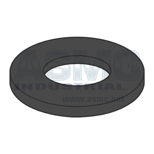 1/2X3/4X.093 Flat Washer Nylon Black